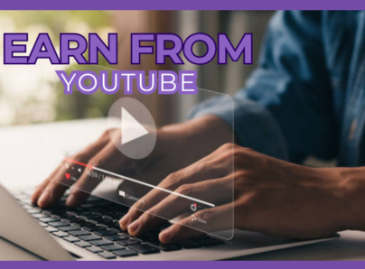 Earn from youtube